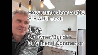 How to build an ADU for $87,000