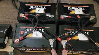 Balanced Charging/Loading of 4 Parallel 12V Batteries