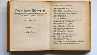 Kursus Dasar Elektronika (Bagian #1)