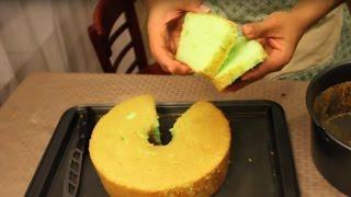 RESEP KUE BOLU PANDAN ( PANDAN CHIFFON CAKE RECIPE )