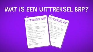 Wat is een uittreksel BRP?