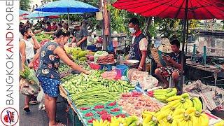 Amazing Rural Border Market - A Thai Food Paradise