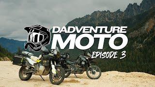 Dadventure Moto - Ep 3 | Wet and Wild WABDR with Blaine Rides | KLR 650 | Norden 901