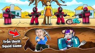 bqThanh & Ốc Tìm cách trốn khỏi Squid Game không chơi Trò Chơi Con Mực siêu nguy hiểm