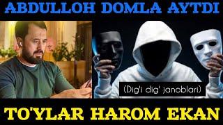 #BAHS: ABROR MUXTOR ALIY vs dig'i dig'i janoblari. HOZIRGI TO'YLARGA BORISH JOIZMI#abrormuxtoraliymu