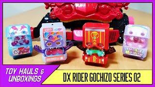 DX RIDER GOCHIZO SERIES 02 UNBOXING! | Kamen Rider Gavv Toy Review