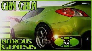 GRN GBLN nitrous Hyundai Genesis Coupe drag racing 2012