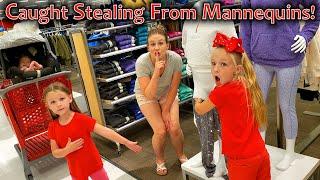 Caught Stealing From Mennequins! New Mannequin Challenge???