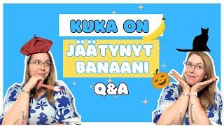 Kuka on Jäätynyt Banaani Q&A