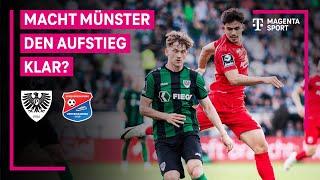 SC Preußen Münster – SpVgg Unterhaching, Highlights mit Live-Kommentar | 3. Liga | MAGENTASPORT