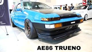 Toyota AE86 Trueno Blue Modified   Borneo Kustom Show 2017