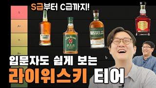 S급 라이 위스키는 과연 어떤 맛일까? 라이위스키 티어리스트