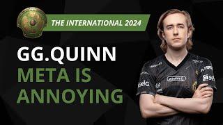 QUINN: This META is ANNOYING - Dota 2 TI 2024 Interview