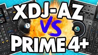 Battle of the Flagships: XDJ-AZ vs Prime 4+ Standalone DJ Systems