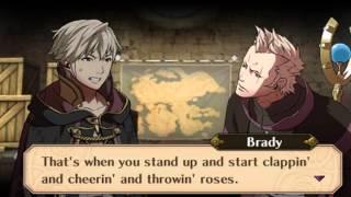 Fire Emblem Awakening - Male Avatar (Father) & Brady (Son) Support Conversations