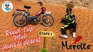 Moped Road Trip in the Moroccan Desert