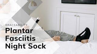 BraceAbility Plantar Fasciitis Night Sock