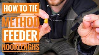 How To Tie Method Feeder Hooklengths | Method Feeder Fishing