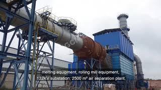 Steel Making and Steel rolling Project in Nigeria Constructed by SME Group