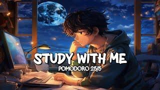  STUDY WITH ME LIVE  [Day 10] Pomodoro Timer 25/5 ⏱️ | UPSC, JEE, NEET, CLAT, CA, NDA