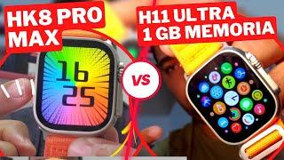 hk8 pro max vs h11 ultra upgrade (1gb de memoria interna)