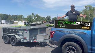 10K Dump Trailer by Southern Utility Trailers!