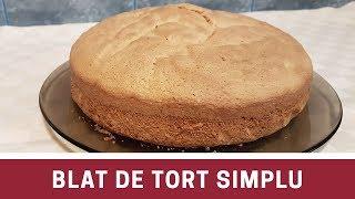 BLAT DE TORT (simplu și rapid) || DULCINELE 