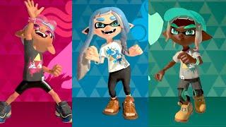 100+ Minutes Splatoon 3 x Zelda Splatfest (Tricolour Turf War Gameplay)