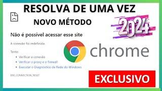 NÃO É POSSÍVEL ACESSAR ESSE SITE - COMO RESOLVER DO JEITO CERTO (Google Chrome 2024)