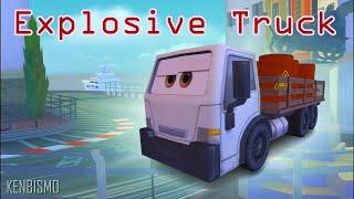 Cars 2 The Video Game Texture Mod - Explosive Truck - Mountain Run - PC Game HD