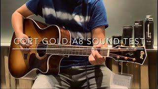 Cort Gold-A8 Sound test (No effect!)