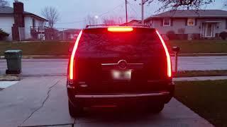 New 2017 Escalade lights on 2009 Escalade , Tahoe version V1 with proper yellow turn signals not V2