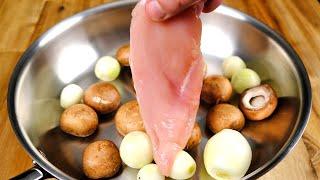 Make this Simple Chicken Recipe! - Amazing White Sauce Pasta Recipe