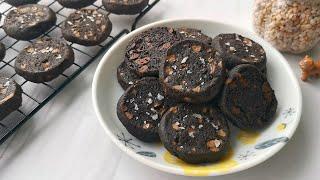 BLACKOUT CHOCOLATE CHIPS COOKIES | Resepi Mudah Tanpa Telur | Eggless Cookies Recipe