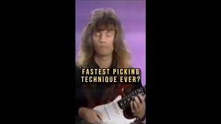 World's Fastest Guitarist Picking Technique #shorts