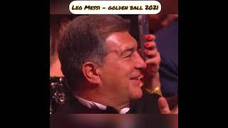 Leo Messi Golden Ball 2021