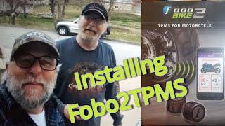 Installing FOBO 2 Tire Pressure Monitoring System On A Harley Davidson Bagger