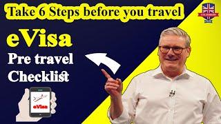 eVisa Pre travel Checklist | How to travel with your eVisa #evisa