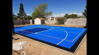 Versacourt Basketball court | unboxing this amazing court.