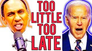 Stephen A. Smith F*CKING GOES OFF on Joe Biden for FINALLY Stepping Down ‼️