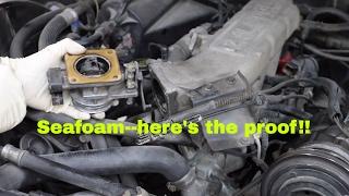 Seafoam--can't believe what it did to my engine part 2--throttle body clean!!