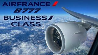  Paris to Washington  BUSINESS Class  Air France Boeing 777  [FULL FLIGHT REPORT]