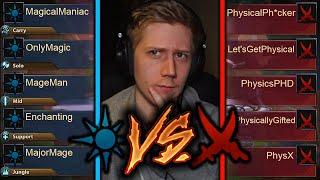 ALL Physical vs ALL Magical Teams: Who Wins? - SMITE