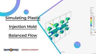 Simulation Flow "Plastic Injection Mold" e.g. 1