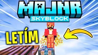 MÁM JETPACK! MŮŽU LÍTAT | MAJNR SKYBLOCK #4 [MarweX]