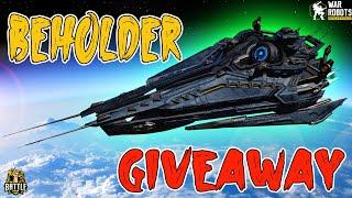 Beholder Mothership Giveaway #WRwinBeholder #warrobots #warrobot