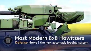 Top most modern 8x8 wheeled self propelled