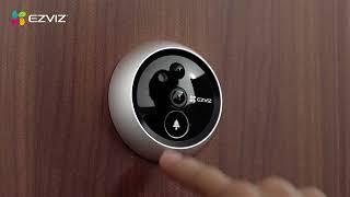 EZVIZ DP2C -  wire-free peephole doorbell/doorviewer