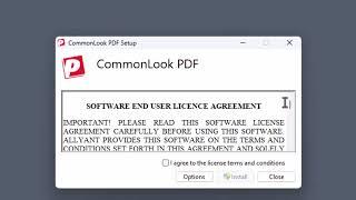 CommonLook PDF Installation Video