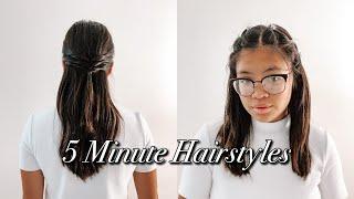 5 Minute Summer Hairstyles 2020